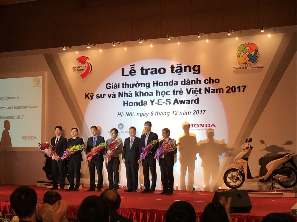 AIT tổ chức thành công lễ trao tặng giải thưởng HONDA Y-E-S 2017