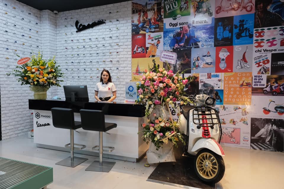 Khai trương showroom Piaggio Mùa Xuân