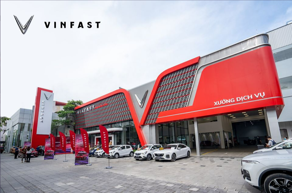 vinfast car showroom design