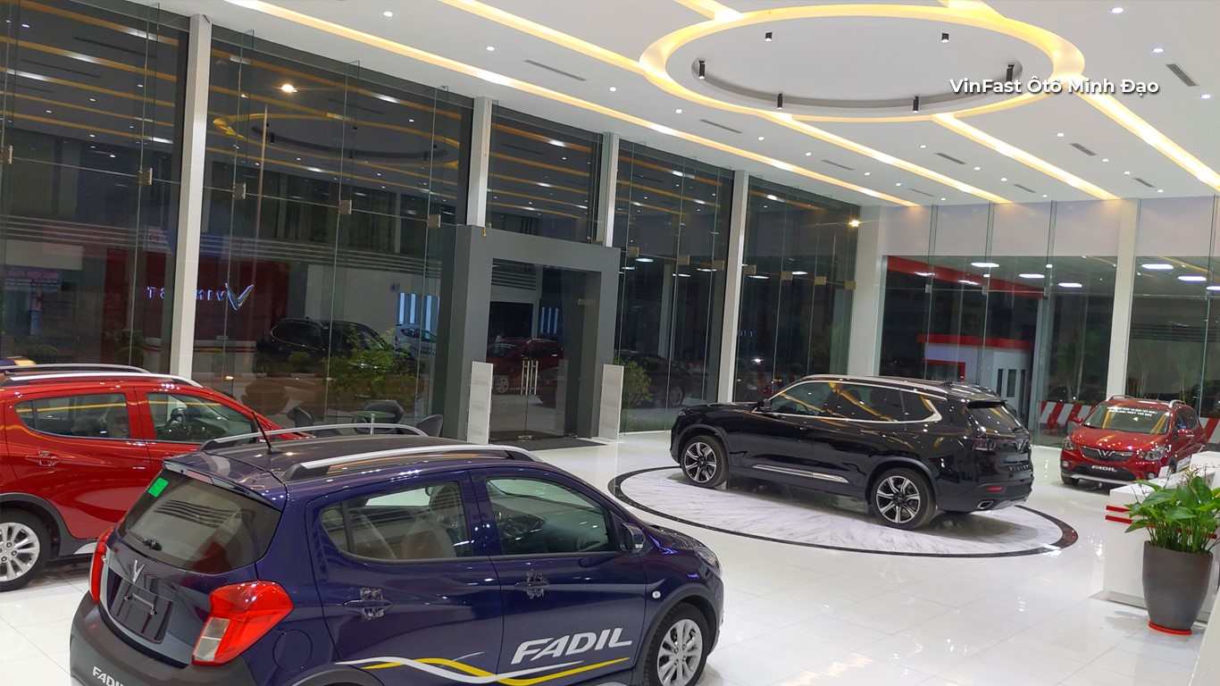 vinfast auto showroom