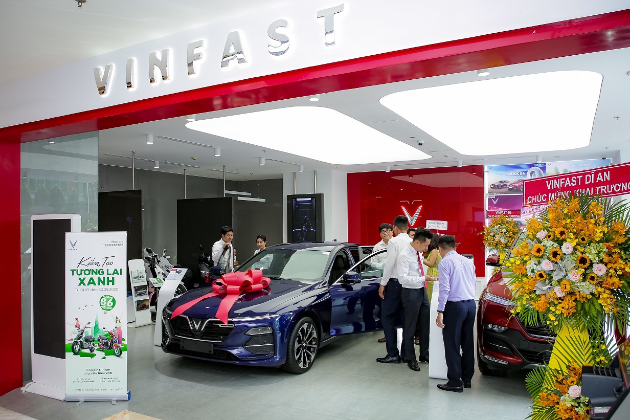  vinfast car showroom design