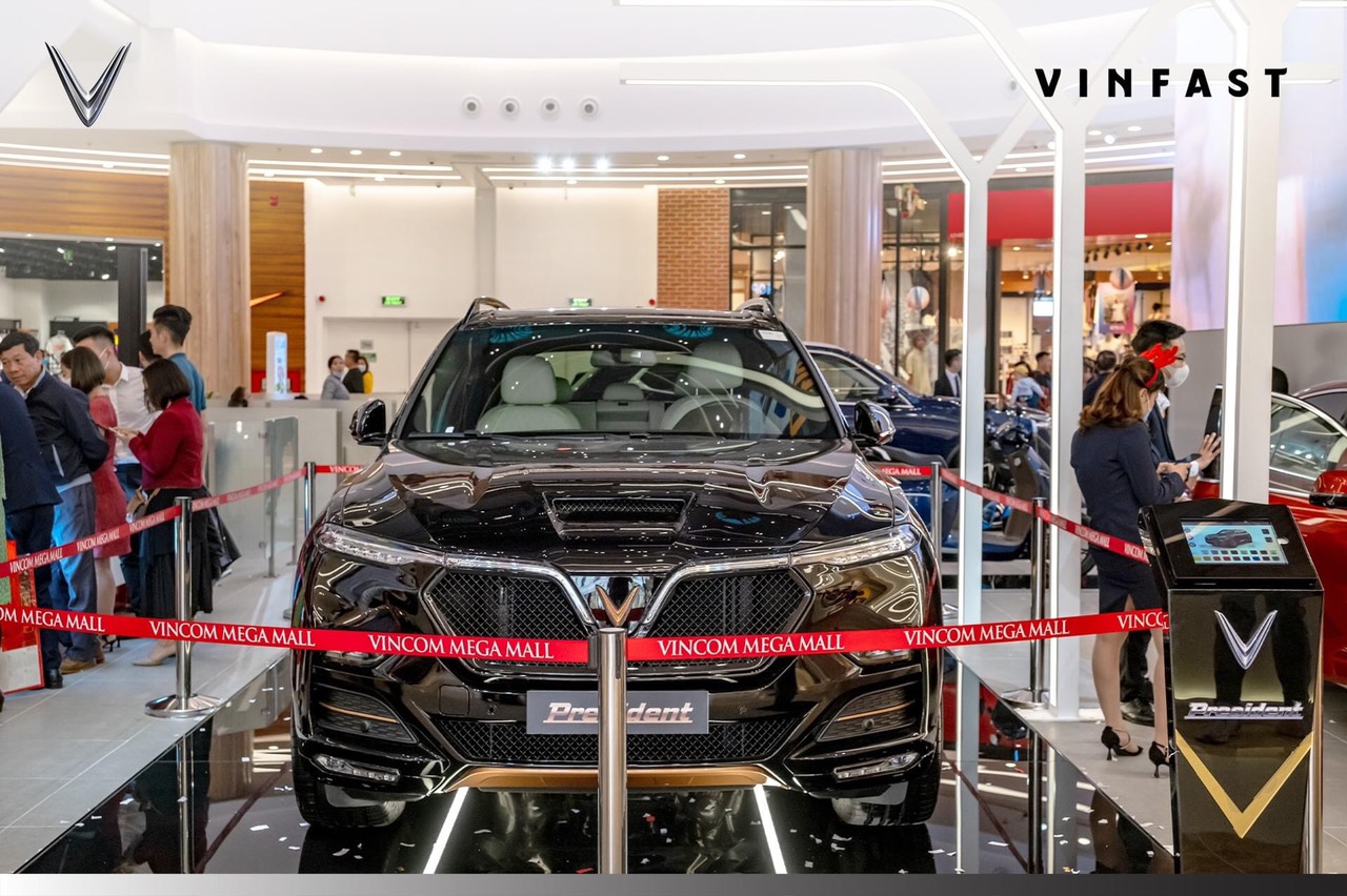  vinfast car showroom