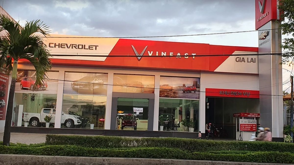 vinfast car showroom design