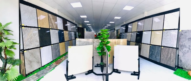 Ceramic tile showroom