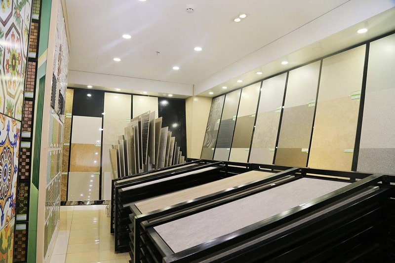 Ceramic tile showroom