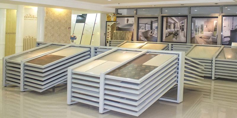 Ceramic tile showroom