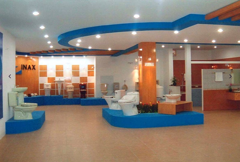 Construction of showroom