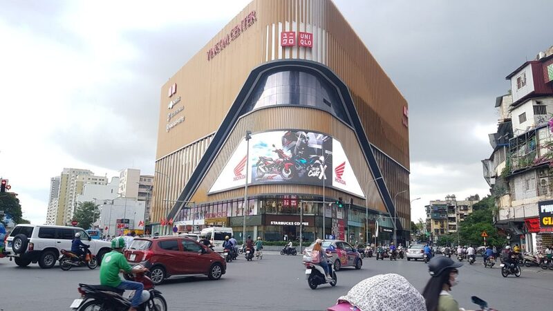 make a billboard in Hanoi