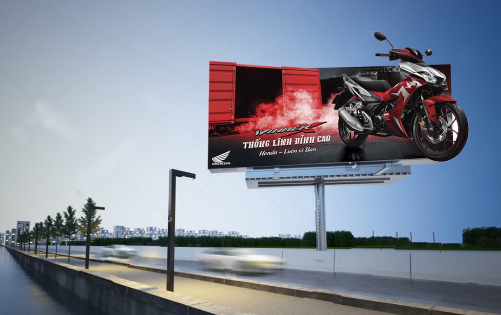 Outdoor billboard rental