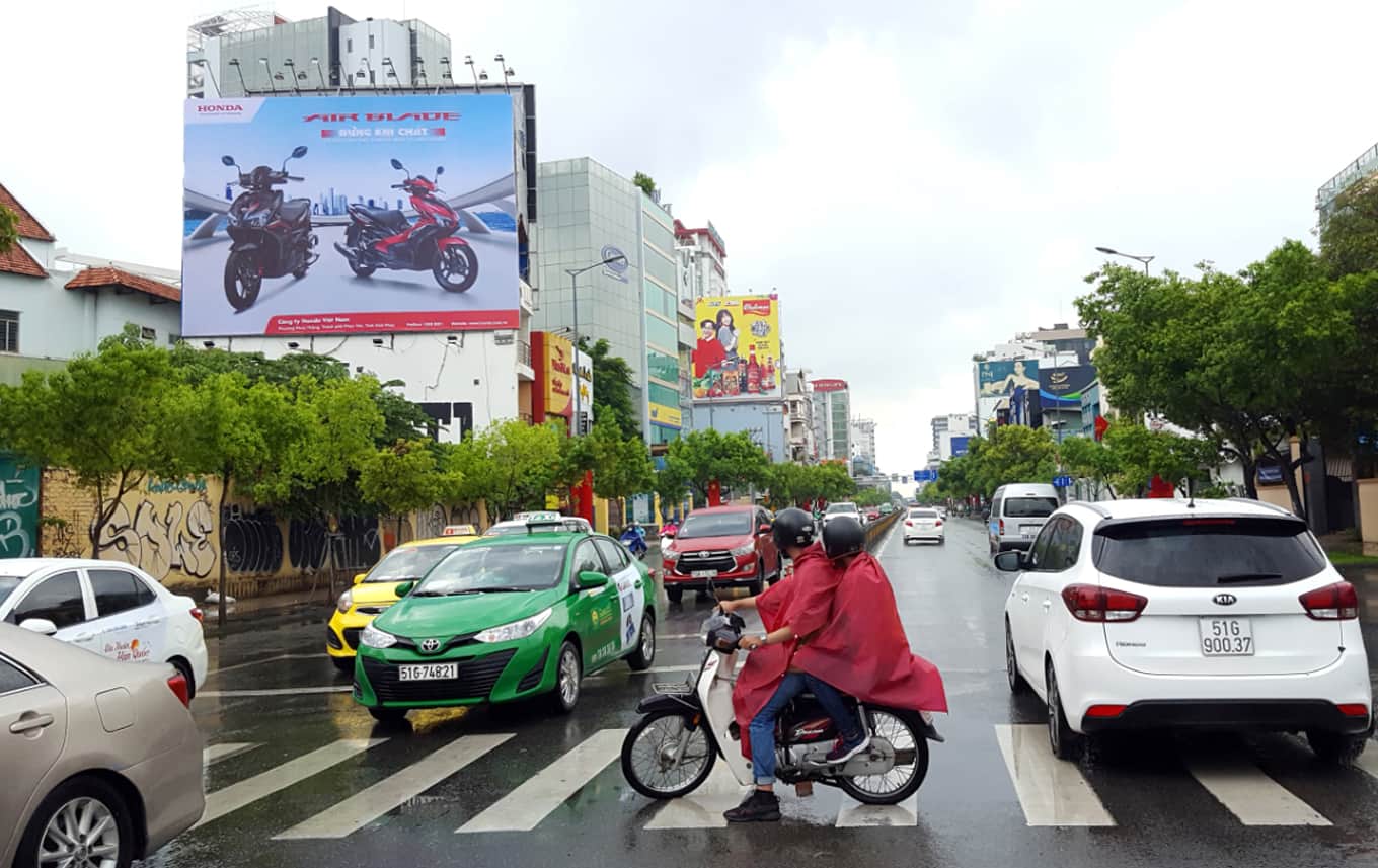 Outdoor billboard rental