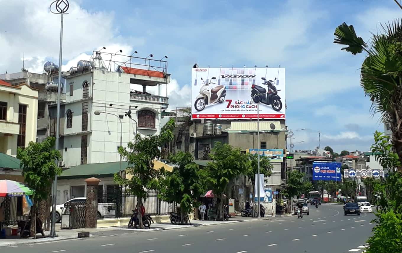 Outdoor billboard rental