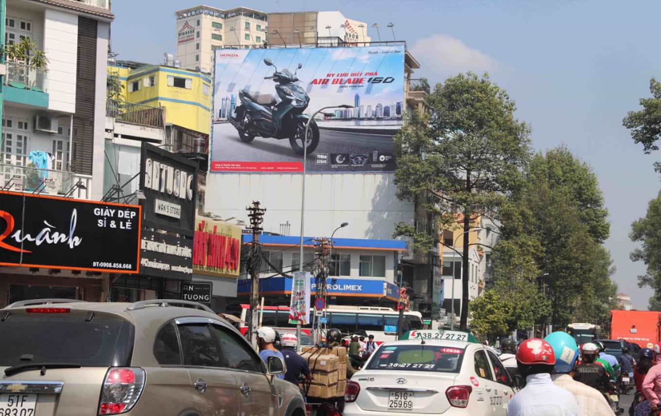 Outdoor billboard rental