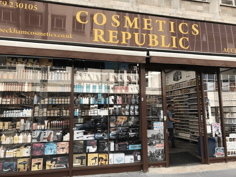 cosmetic shop signboard design 