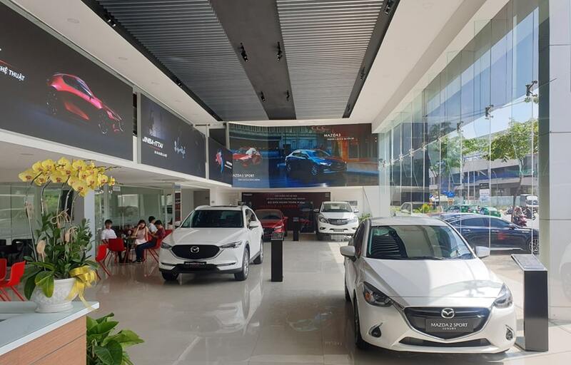  car showroom design