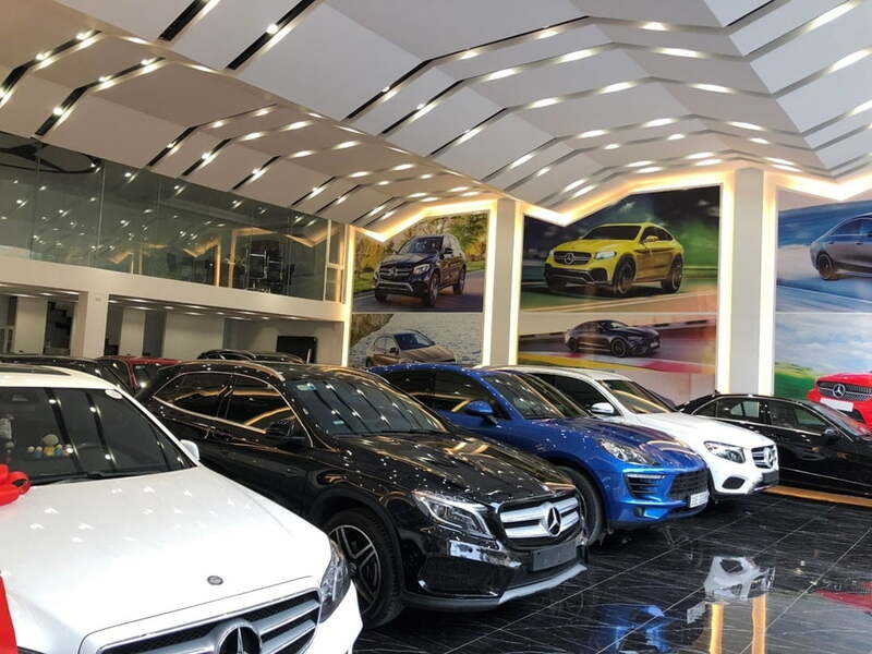  car showroom design