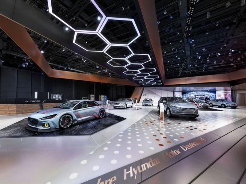 car showroom design standards