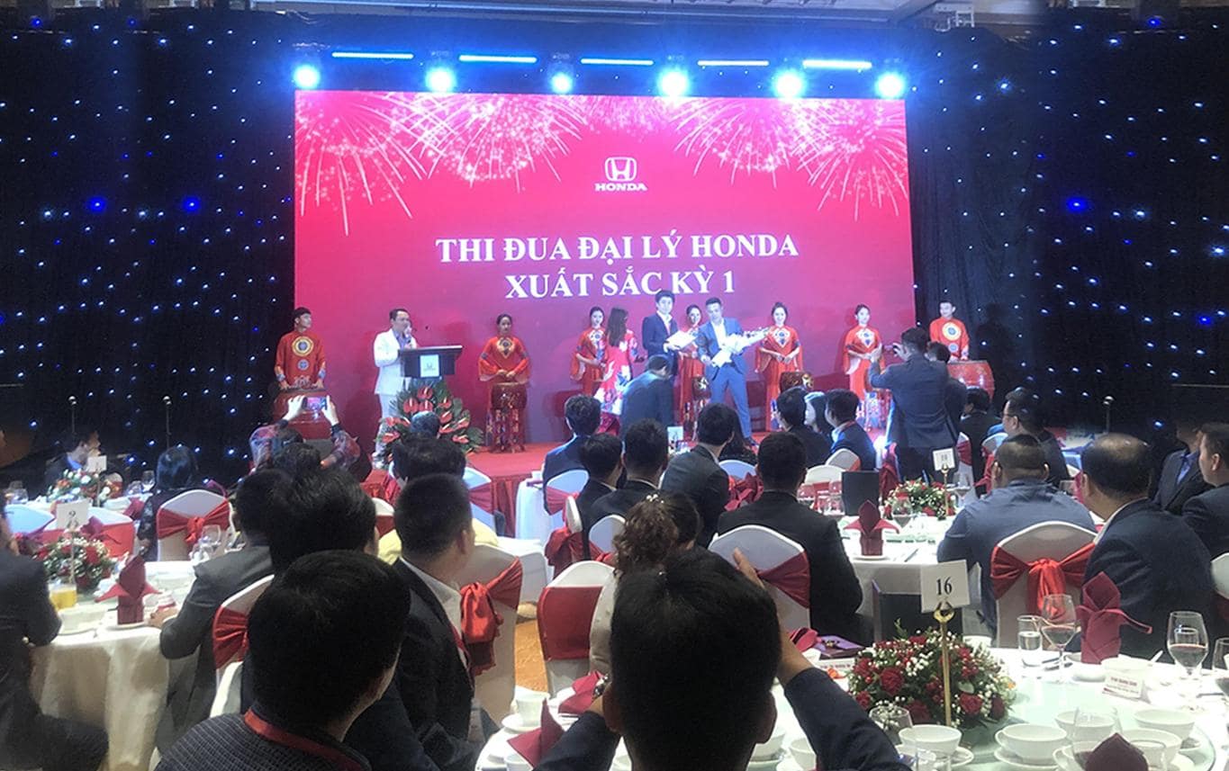 Honoring excellent dealers at Honda Automobile Distributor Conference 2019