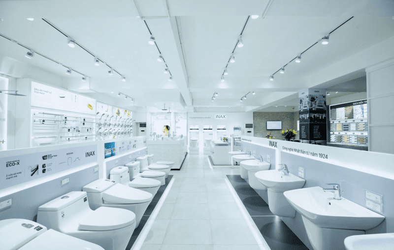 Inax sanitary ware showroom design