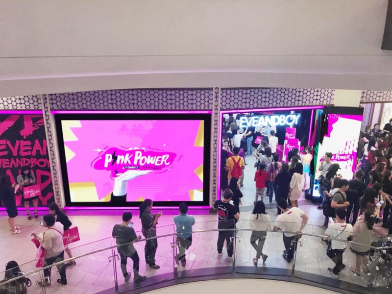 Indoor advertising led screen