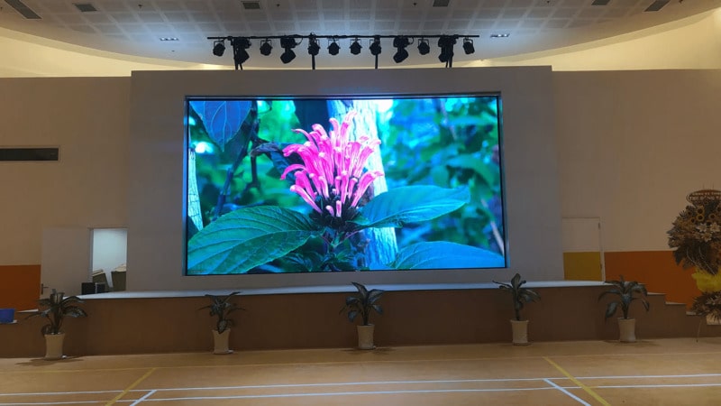 Indoor advertising led screen