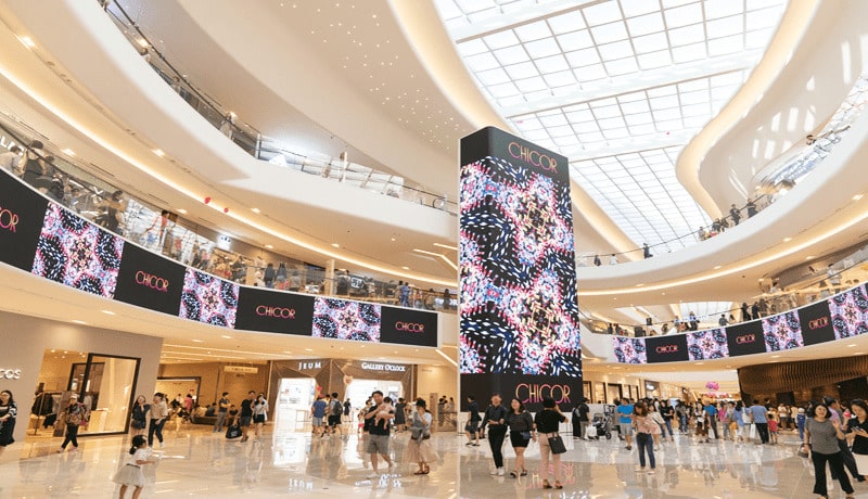 Indoor advertising led screen