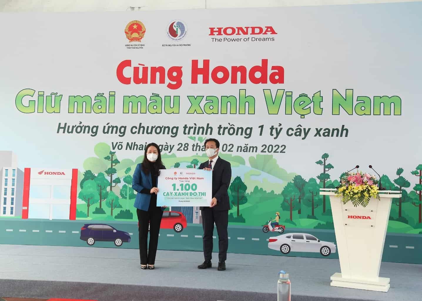 Ngày hội trồng cây Honda