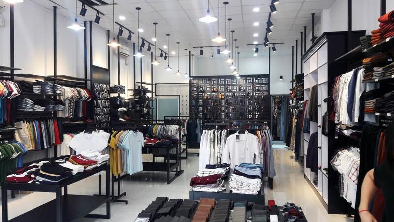 thiết kế nội thất shop thời trang