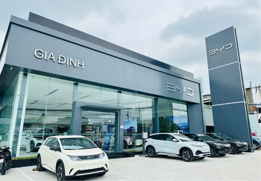 THIẾT KẾ THI CÔNG SHOWROOM